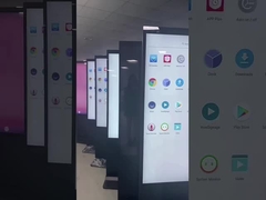 75 ইঞ্চি ফ্রি স্ট্যান্ডিং কিওস্ক ইনফ্রারেড টাচ স্ক্রিন 256 জি ওয়াইফাই উইন্ডোজ এলসিডি ডিসপ্লে